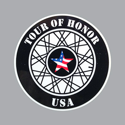 Tour of Honor sticker